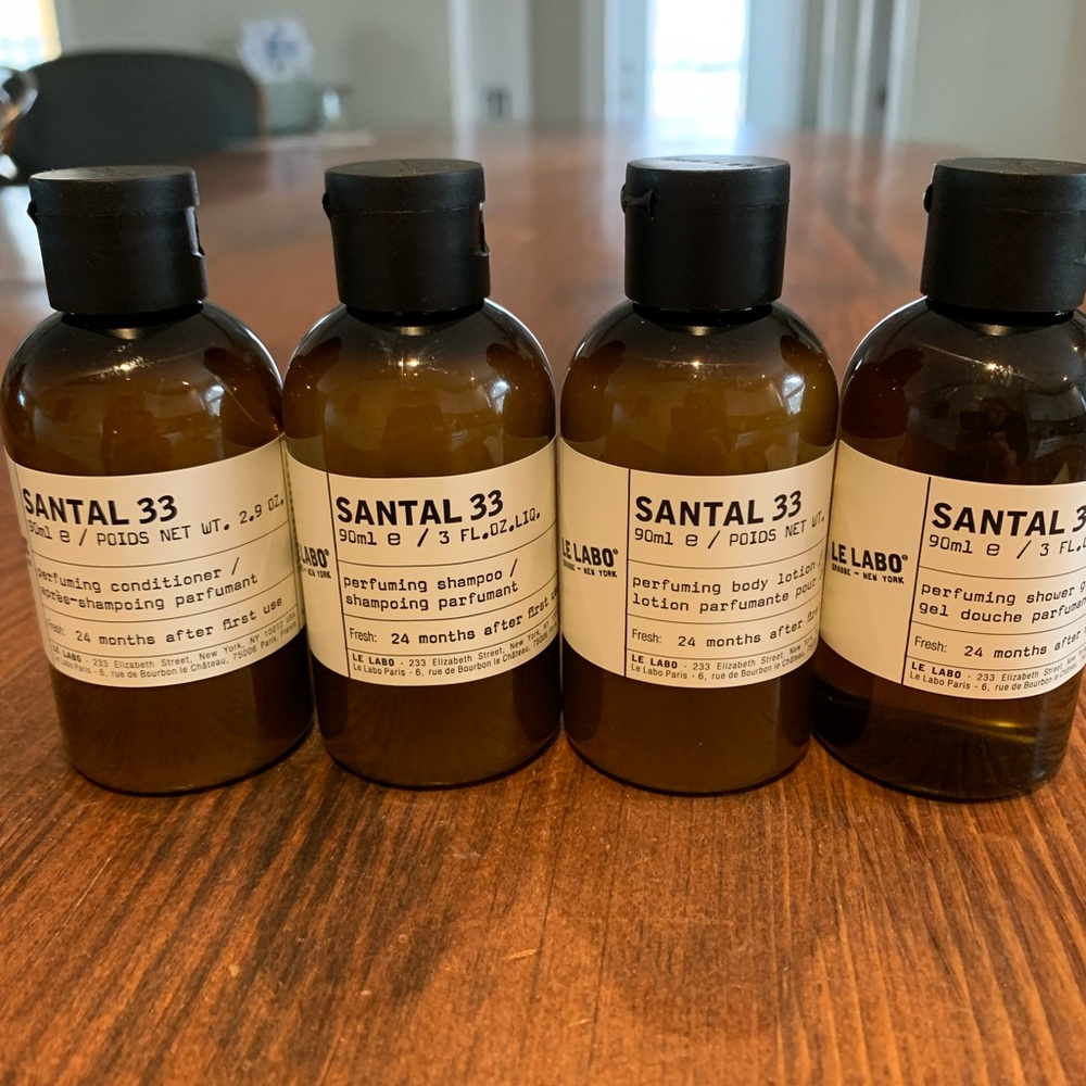 Le Labo Santal 33 Body and Hair Travel Set